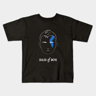 Dad of Boy v2 Kids T-Shirt